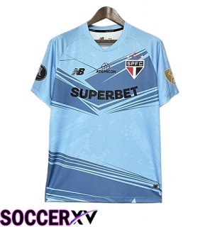 Sao Paulo Goalkeeper Soccer Jersey Blue 2025/2026