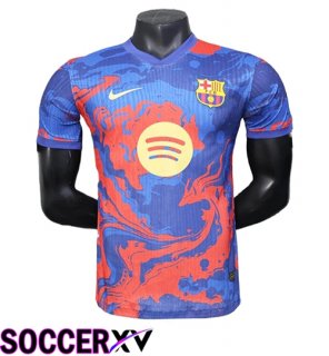 FC Barcelona Soccer Jersey Special Edition Red/Blue 2025/2026