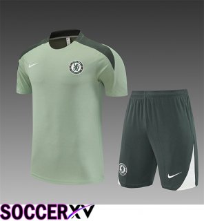 FC Chelsea Kids kit Training T Shirt Green 2025/2026