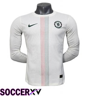 Chelsea Away Soccer Jersey Long sleeve Leaked Version 2025/2026