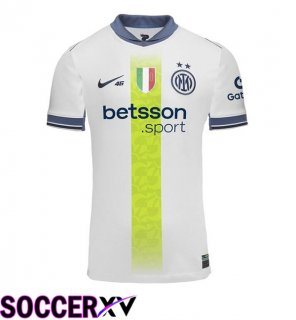 Inter Milan Away Soccer Jersey Special Edition White 2024/2025
