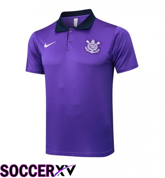 Corinthians Soccer Polo Purple 2025/2026