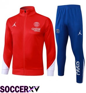 Jordan Paris PSG kit Training Jacket Suit Red 2025/2026