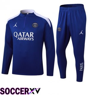 Jordan Paris PSG kit Training Tracksuit Blue 2025/2026