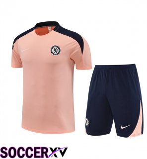 FC Chelsea kit Training T Shirt + Shorts Pink 2025/2026
