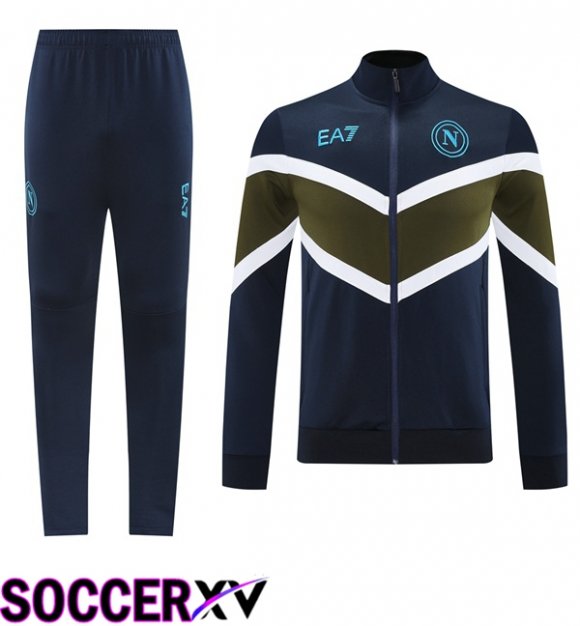 SSC Napoli kit Training Jacket Suit Blue Royal 2025/2026