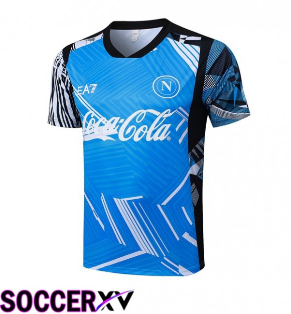 SSC Napoli Training T Shirt Blue 2025/2026