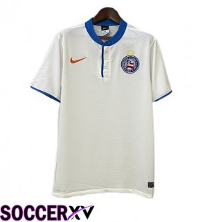 EC Bahia Retro Home Soccer Jersey White 2013-2014