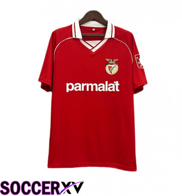 S.L Benfica Retro Home Soccer Jersey Red 1994-1995