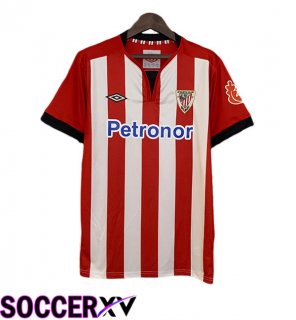 Athletic Club Retro Home Soccer Jersey Red 2011-2012