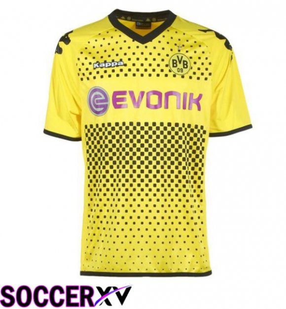 Dortmund BVB Retro Home Soccer Jersey Yellow 2011-2012
