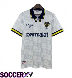 Boca Juniors Retro Away Soccer Jersey White 1995-1996