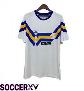 Boca Juniors Retro Away Soccer Jersey White 1990-1991