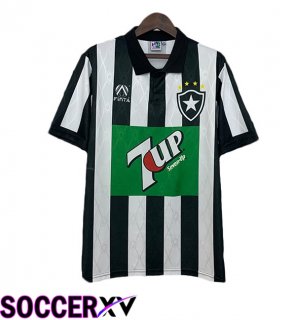 Botafogo Retro Soccer Jersey Black White 1995