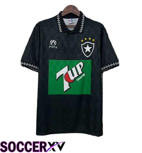 Botafogo Retro Third Soccer Jersey Black 1995