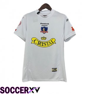 Colo-Colo Retro Home Soccer Jersey White 2004