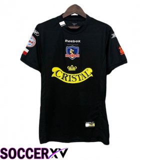 Colo-Colo Retro Away Soccer Jersey Black 2004