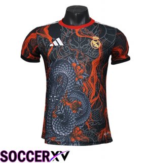 Real Madrid Soccer Jersey Special Edition Black/Red 2025/2026