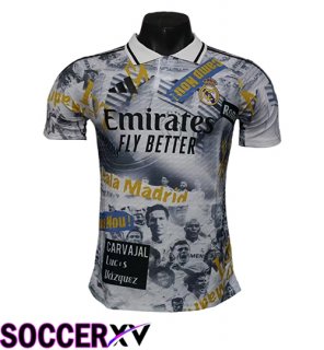 Real Madrid Soccer Jersey Special Edition White/Black 2025/2026