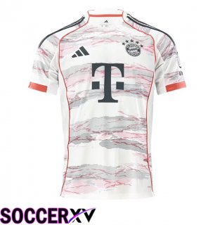 Bayern Munich Away Soccer Jersey White 2025/2026