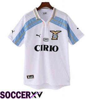SS Lazio Retro Soccer Jersey 100th Anniversary Edition White