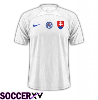 Slovakia Away Soccer Jersey UEFA Euro 2024