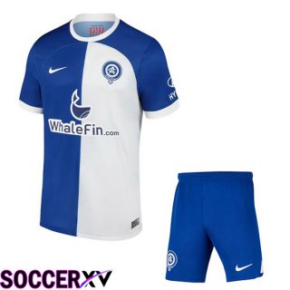 Atletico Madrid Kids 120th Anniversary Edition Blue White 2022/2023