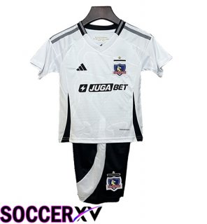 Soccer Jersey Colo-Colo Kids Home 2025/2026