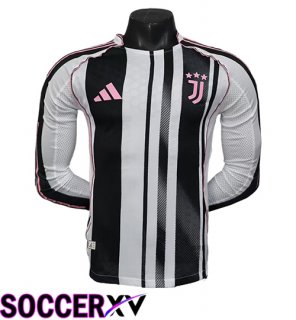 Soccer Jersey Juventus Long sleeve Home 2025/2026