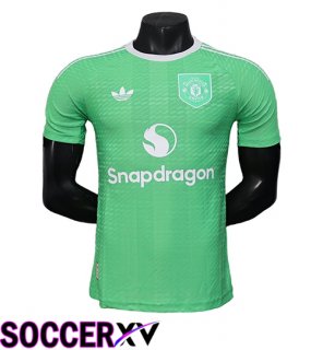 Soccer Jersey Manchester United Goalkeeper Green 2025/2026