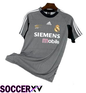 Soccer Jersey Real Madrid Retro Goalkeeper Grey 2002/2003