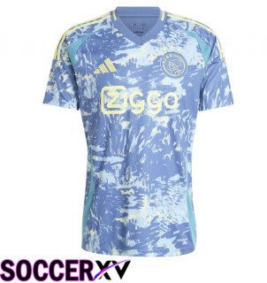 AFC Ajax Away Soccer Jersey Blue 2024/2025