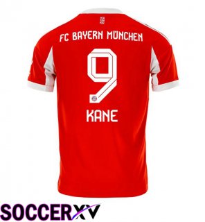Soccer Jersey Bayern Munich (Kane 9) Home Red 2025/2026