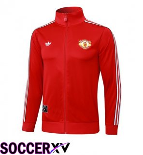 Training Jacket Manchester United Red 2025/2026