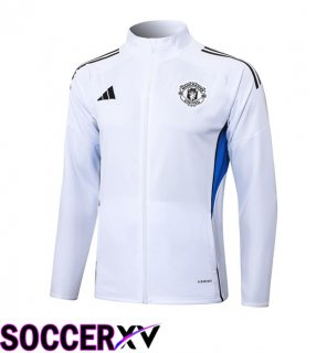 Training Jacket Manchester United White 2025/2026