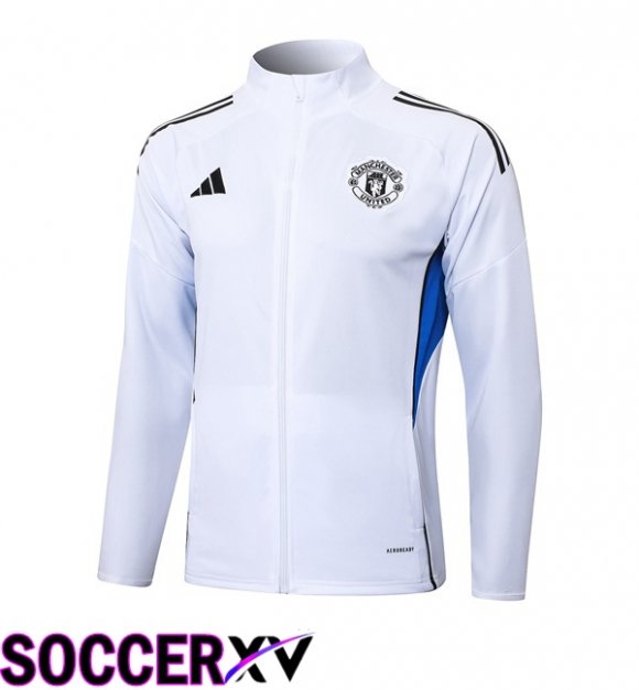 Training Jacket Manchester United White 2025/2026
