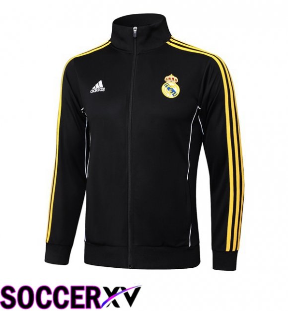 Training Jacket Real Madrid Black 2025/2026