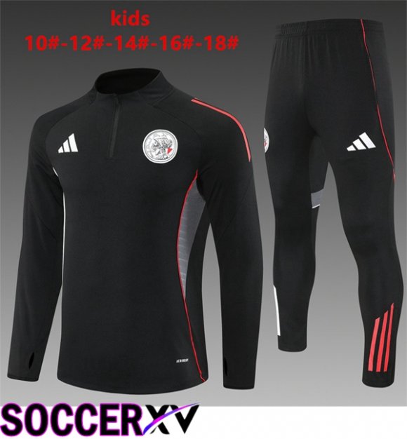 kit Training Tracksuit AFC Ajax Kids Black 2025/2026