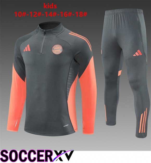 kit Training Tracksuit Bayern Munich Kids Grey 2025/2026