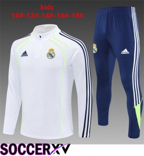 kit Training Tracksuit Real Madrid Kids White 2025/2026