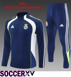 kit Training Tracksuit Real Madrid Kids Blue Royal 2025/2026