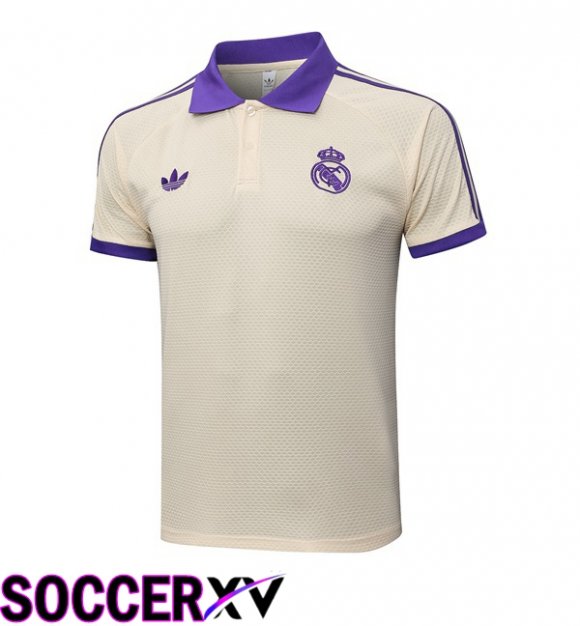 Soccer Polo Real Madrid Yellow 2025/2026