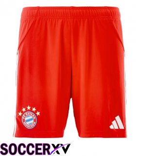 Soccer Shorts Bayern Munich Home Red 2025/2026