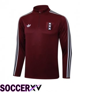Training Sweatshirt AFC Ajax Red 2025/2026