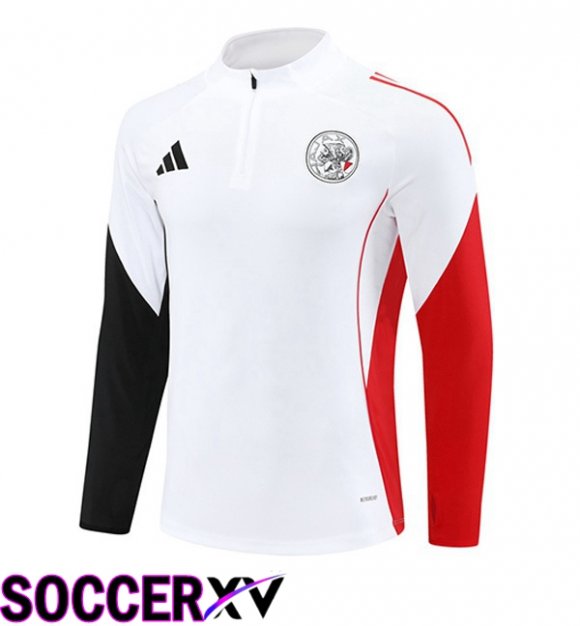 Training Sweatshirt AFC Ajax White 2025/2026