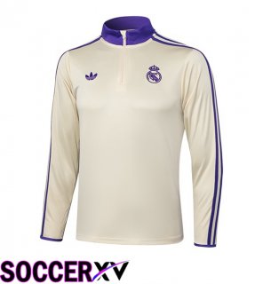 Training Sweatshirt Real Madrid Yellow 2025/2026