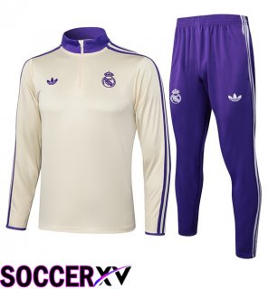 kit Training Tracksuit Real Madrid Yellow 2025/2026