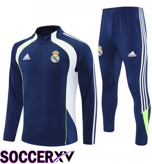 kit Training Tracksuit Real Madrid Blue Royal 2025/2026