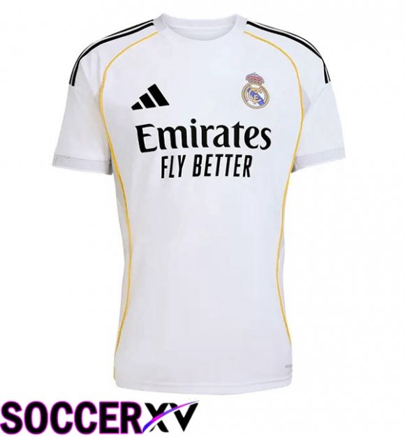 Soccer Jersey Real Madrid Home White 2025/2026