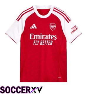 Soccer Jersey Arsenal Home Red White 2025/2026